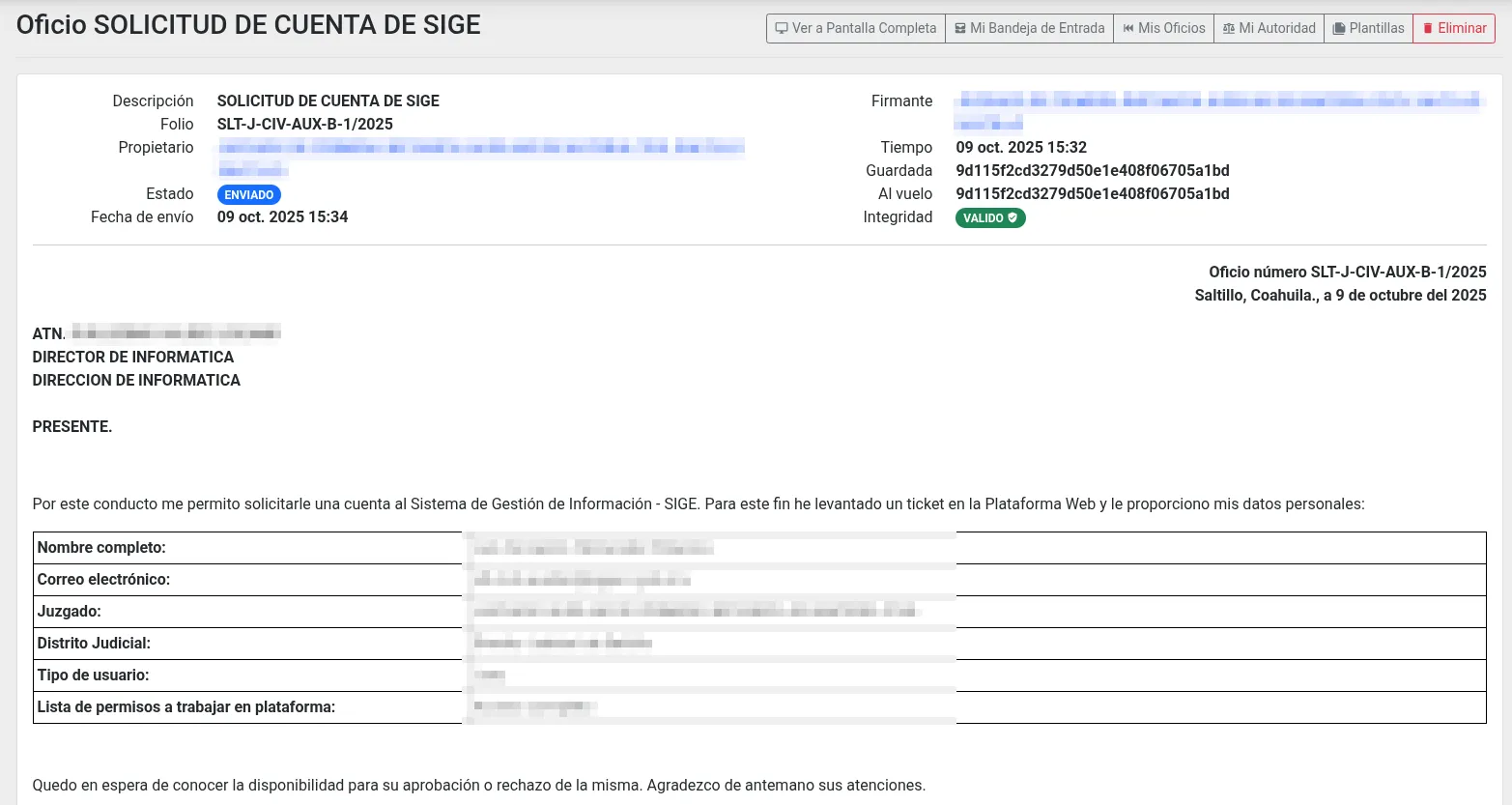 Detalle para Pantalla Pequeña